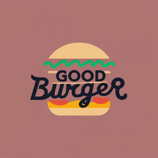 Hamburger Day - Good Burger Logo Design Transparent PNG