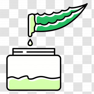 Aloe Vera - Aloe Vera Gel Extraction Icon Transparent PNG