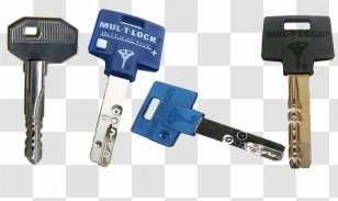 Key Mul-T-Lock DuplicaciÃ³ De Claus Padlock Locksmithing - Tool - Door Lock Transparent PNG