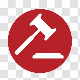 Criminal Law Crime Lawyer Sanctions - Gavel Transparent PNG