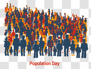 World Population Day - Population Day Celebration Transparent PNG
