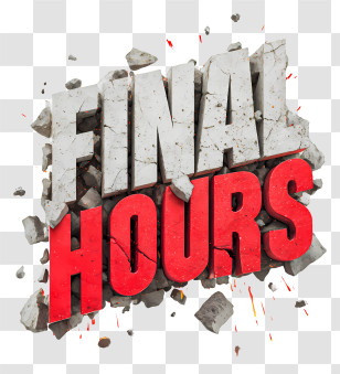 Final Hours - Explosive 'FINAL HOURS' Sale Text Transparent PNG