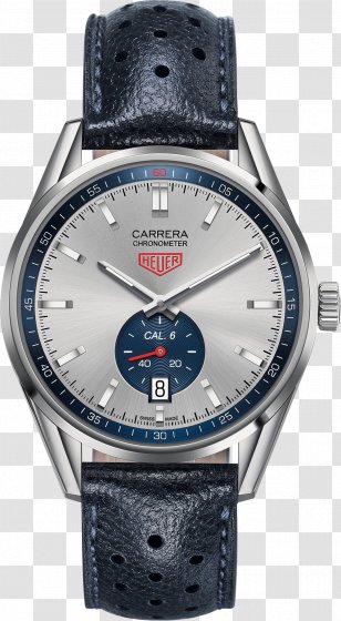 TAG Heuer Carrera Calibre 6 Watch 16 Day-Date Aquaracer - Brand Transparent PNG