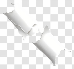 Torn Parchment Paper - Torn White Paper Transparent PNG