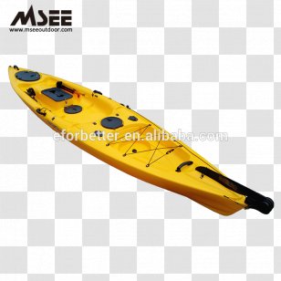 Kayak Fishing Boating Canoe - Boat Transparent PNG