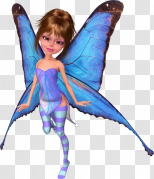 Fairy Butterfly Radio Elfen Personality - Duende Transparent PNG
