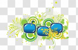 Poster Television - Button - FIG Green Cartoon TV Transparent PNG
