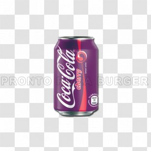 Coca-Cola Cherry Fizzy Drinks Beverage Can - Cocacola Vanilla - Coke Transparent PNG