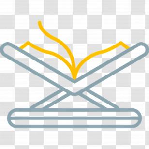 Quran - Book Stand With Open Book Transparent PNG