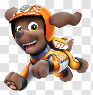 Paw Patrol - Cartoon Dog In Flight Gear Transparent PNG