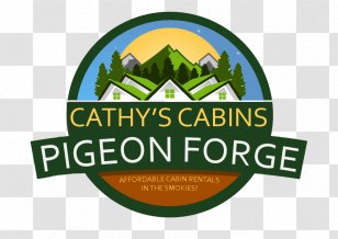 Affordable Cabins In The Smokies Mtn Jewel Cozy W/View Very Private! Logo Log Cabin Cheap - Grass - Island Pigeon Forge Transparent PNG