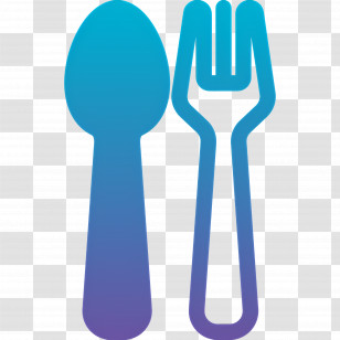 Fork Spoon - Spoon And Fork Icon Transparent PNG