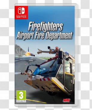 Nintendo Switch Firefighters - Pc Game - The Simulation Plant Fire DepartmentThe Airport SimulationFirefighter Transparent PNG