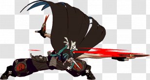 Guilty Gear Xrd Familiar Spirit Raven Weapon - Wing Transparent PNG