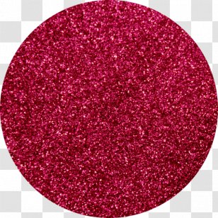 Glitter Circle - Burgundy Transparent PNG