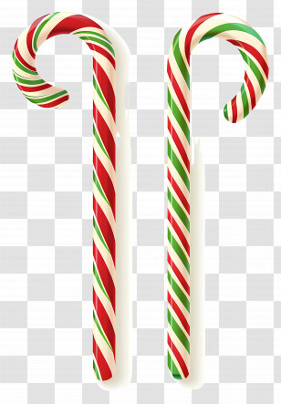 Christmas Candy Canes - Christmas Candy Canes Transparent PNG
