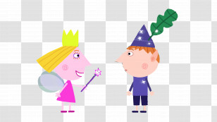 Ben And Holly - Fairy And Elf Characters Transparent PNG