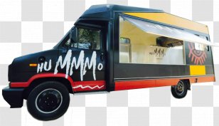 Commercial Vehicle Van Car Food Truck Transport - Mode Of Transparent PNG