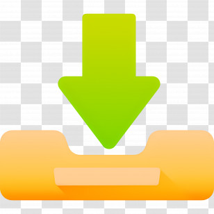 Down Arrow - Green Download Icon Transparent PNG