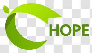Hope - Green Hope Logo With Environmental Theme Transparent PNG