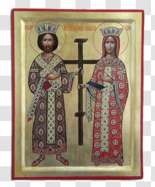 Saint Helena Veneration Of Mary In The Catholic Church Tempera Icon - Anne - Orthodox Transparent PNG