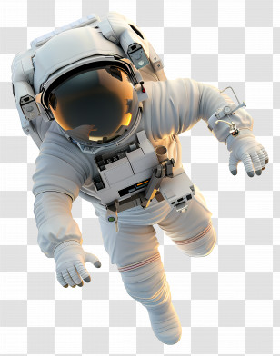 Astronaut Floating - Astronaut Floating In Outer Space Transparent PNG