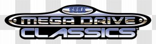 Sega Genesis Classics Mega Drive Logo Font - Irregular Text Box Transparent PNG