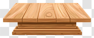 Wooden Platform - Wooden Platform With Planks Transparent PNG