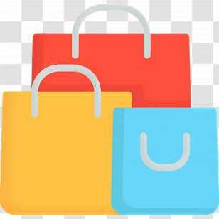 Shopping Bag - Bright Shopping Bags For Retail Transparent PNG
