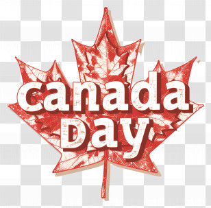 Canada Day - Canada Day Maple Leaf Emblem Transparent PNG