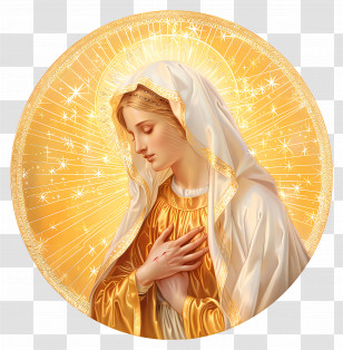 Holy - Holy Figure With Halo Transparent PNG