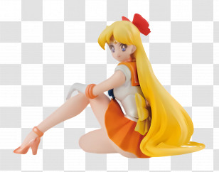 Sailor Moon - Sailor Venus Character Transparent PNG