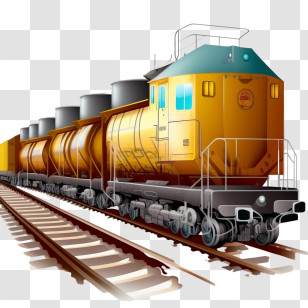 Freight Train
 - Freight Train On Tracks Transparent PNG