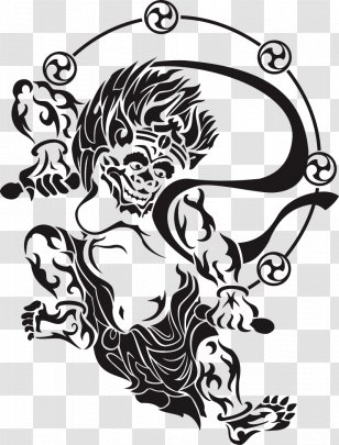 Onigiri Fujin Raijin Cyberstep 雷神 Transparent Png