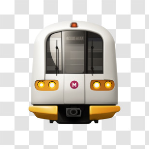 Metro Emoji
 - Metro Train Front View Transparent PNG