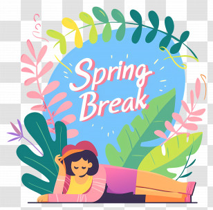Spring Break - Spring Break Fun Transparent PNG