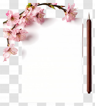 Letter Paper - Paper And Pen For Writing Transparent PNG