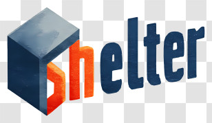 Shelter - 3D Shelter Logo Design Transparent PNG
