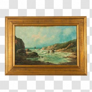 Still Life Landscape Painting Watercolor Oil Paint - Picture Frame Transparent PNG
