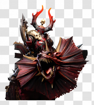 Arbaal The Undefeated - Epic Warrior Riding A Beast Transparent PNG