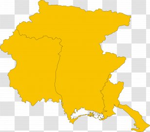 Friuli-Venezia Giulia Regions Of Italy Vector Graphics Clip Art - Friulivenezia - Map Transparent PNG