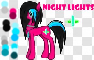Horse Graphic Design - Silhouette - Night Light Transparent PNG