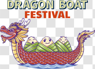 Dragon Boat Festival
 - Dragon Boat Festival Holiday Illustration Transparent PNG