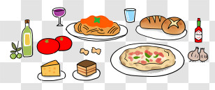 Icon - Italian Cuisine Feast Transparent PNG