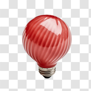 Light Bulb
 - Red Light Bulb Illustration Transparent PNG