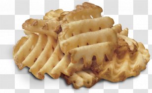 French Fries Fried Chicken Cuisine Chick-fil-A Waffle - Recipe Transparent PNG