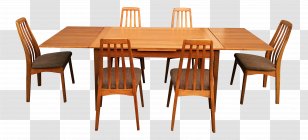 Table Chair Furniture Matbord Dining Room - Teak Transparent PNG