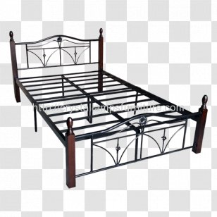 Bed Frame Base Platform Metallbett - Size Transparent PNG