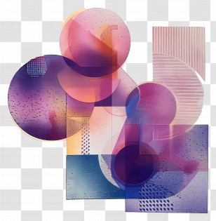 Quantum Computing - Modern Abstract Art Transparent PNG