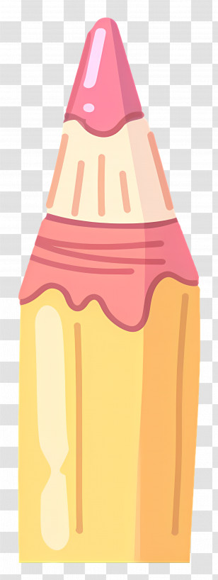 Colored Pencil - Colorful Cartoon Pencil Transparent PNG
